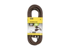20 ft. 16/3 Light-Duty Brown Indoor / Outdoor Extension Cord