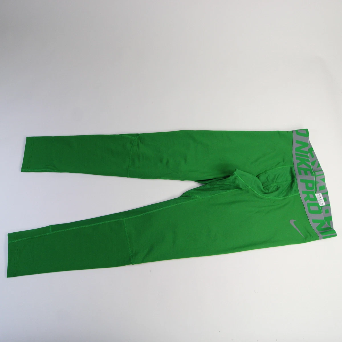 Nike green compression best sale pants