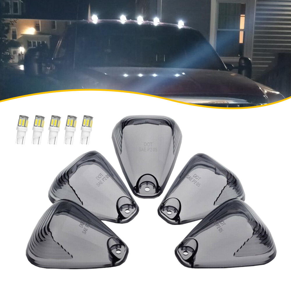 Ford F-250 F-350 Super Duty Roof Running Light Cover T10 5X Smoke