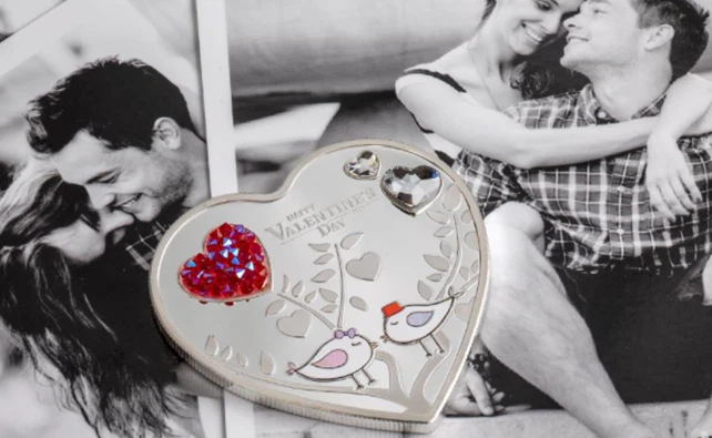COIN - BUON SAN VALENTINO CON SWAROVSKI  ELEMENTS - Immagine 3 di 4