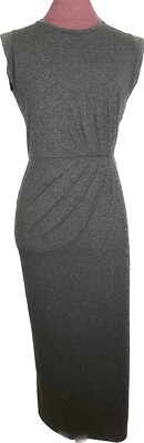 Club Monaco Heather Grey Knit Maxi Dress in Size Xs