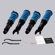 Molla Bobina Coilover Ammortizzatori Puntoni Per Nissan 300ZX Z32 Kit Abbassamento Sospensioni