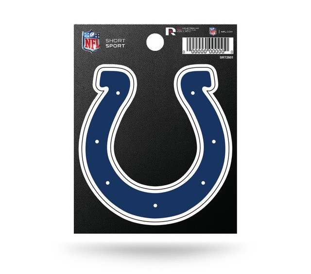 Indianapolis Colts 3" Flat Vinyl Sport Die Cut Decal Bumper Sticker Football for sale online eBay