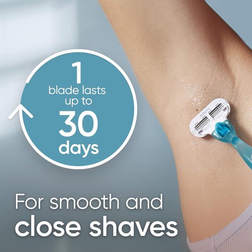 Women's Original 3 Blade Razor Refills, 4 Count (Packaging May Vary) - Picture 3 of 7