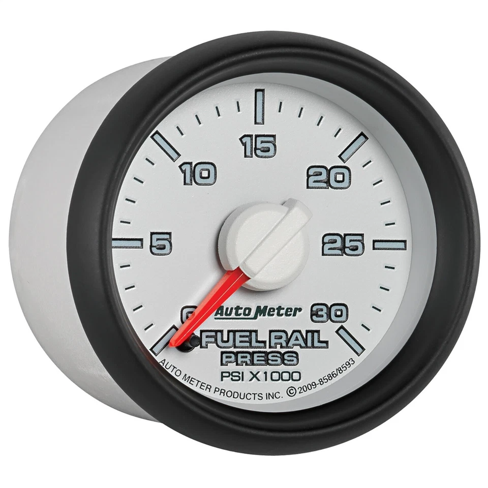 AutoMeter 8586 Gen 3 Dodge Factory Match Fuel Rail Pressure Gauge Foto 4 de 4