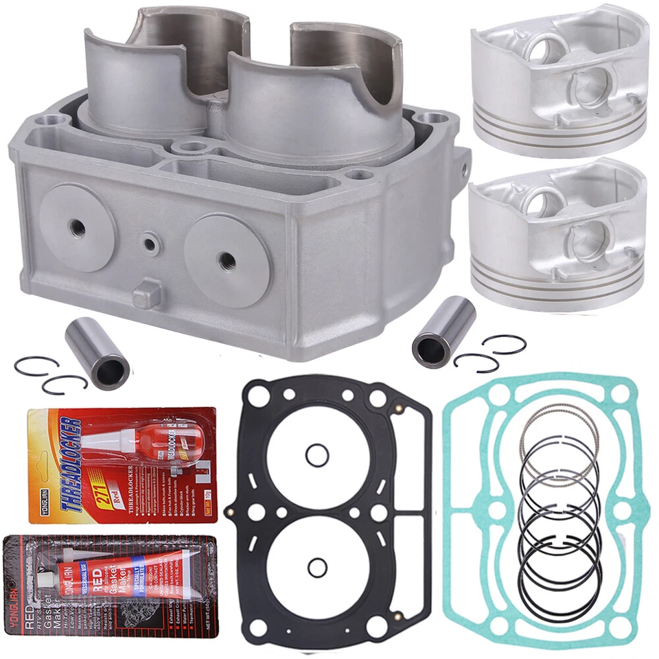 For Polaris SPORTSMAN 800 2008-2014 Top End Kit Engine Rebuild Cylinder Piston - Image 4 of 4