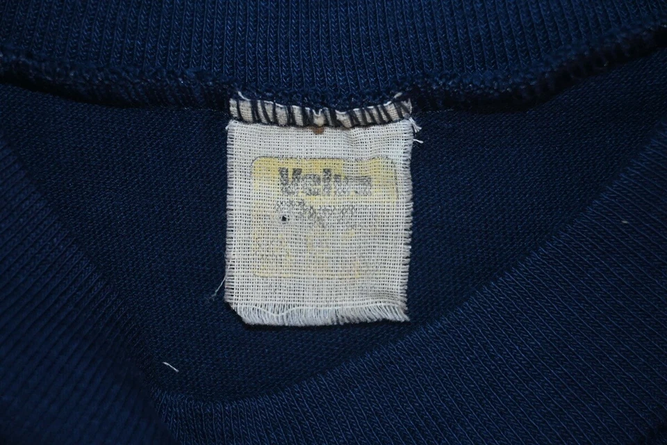 vtg 70s WHITE OAK STARS & STRIPES RAGLAN SLEEVE RED WHITE BLUE t-shirt LARGE L - Image 4 of 4