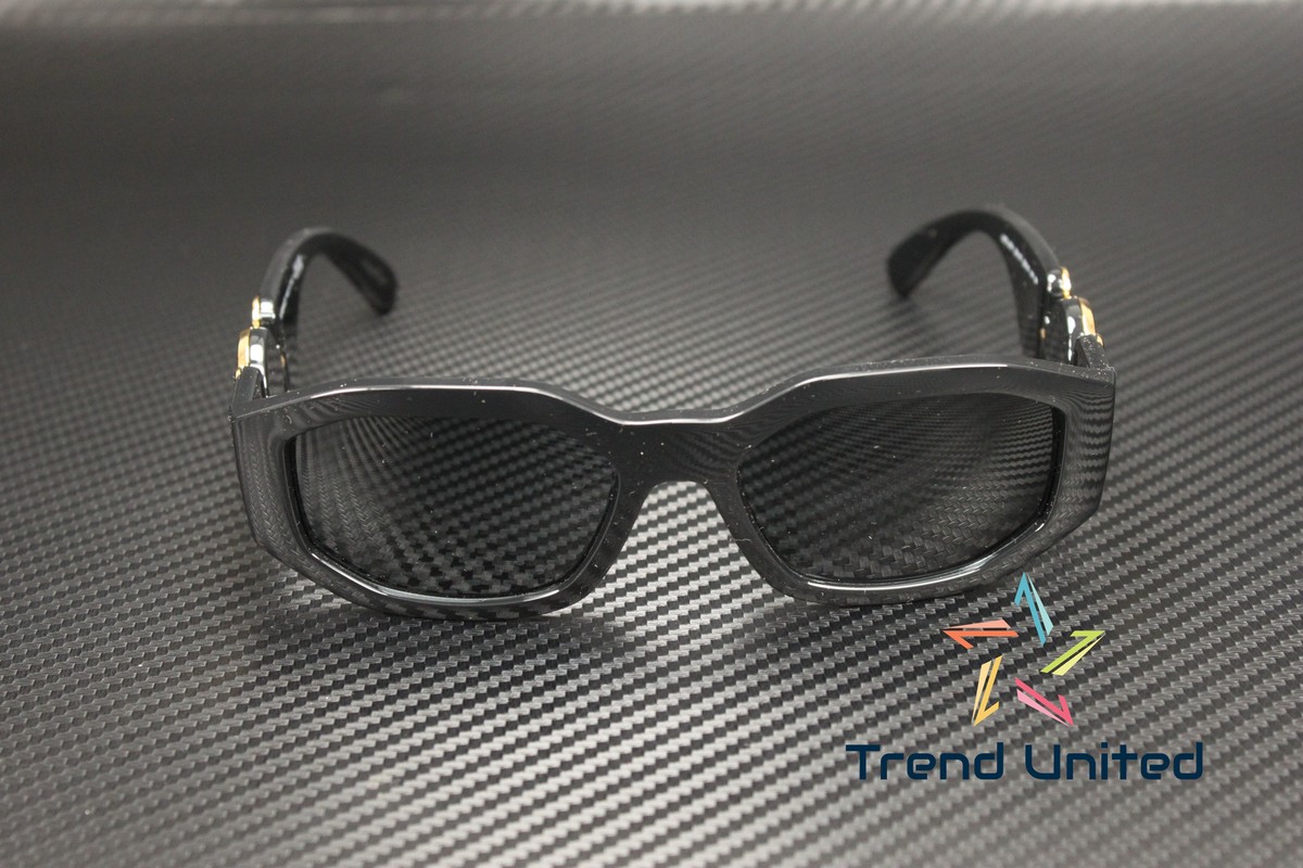 VERSACE VE4361 GB1 87 Black Grey 53 mm Unisex Sunglasses  