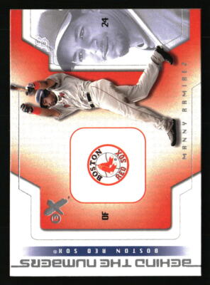 Manny Ramirez 2002 Fleer E-X #10 BN BASEBALL Card