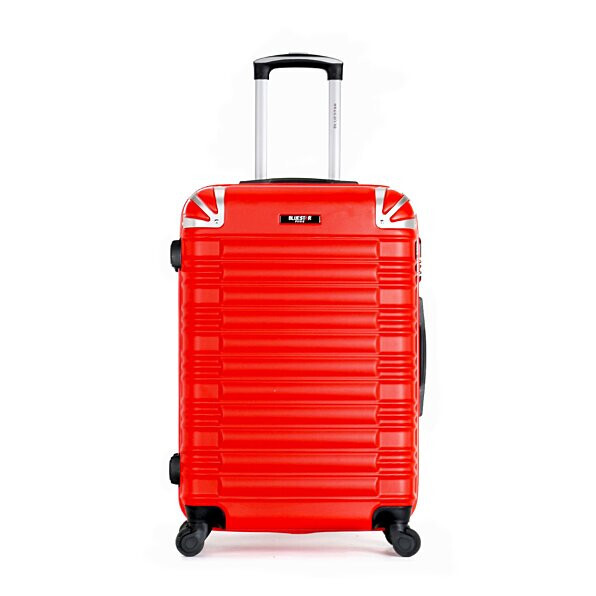 Bluestar Maleta Maleta de Viaje Trolley Rojo 65 x 41 x 26 cm 64L 3,5kg Bolsa de Viaje