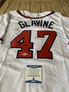tom glavine signed jersey