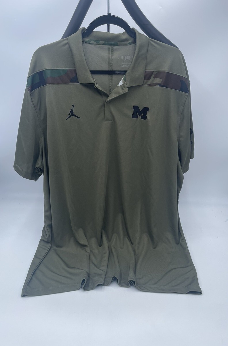 jumpman michigan polo