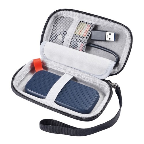 Portable Protective Hard EVA Case for E30 SSD Box Shockproof SSD Dustproof Case - Afbeelding 4 van 10