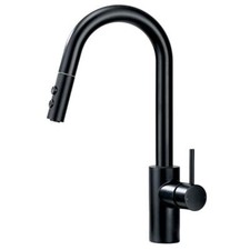 LUXIER Single-Handle Pull-Down Sprayer Kitchen Faucet with 2-Function Sprayhead