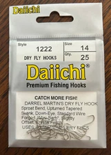 Daiichi #1222 Darrel Martin's Dry Fly Hook