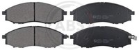 37541 A.B.S. Bremsbelagsatz, Scheibenbremse FüR Nissan