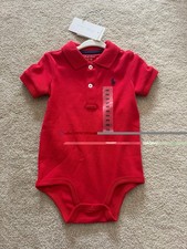 Ralph Lauren Red Baby Bodysuit 9 Months