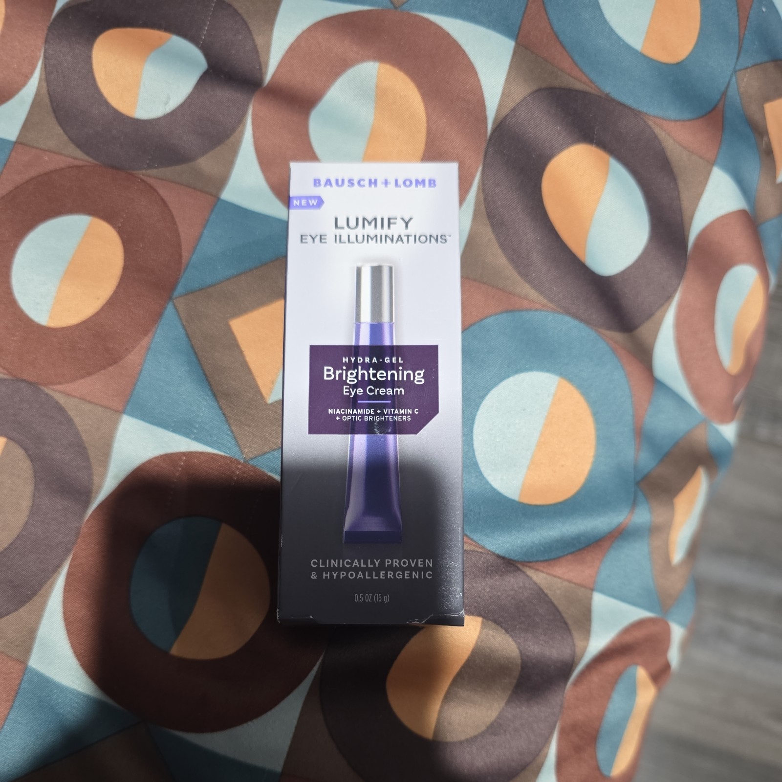 Bausch & Lomb Brightening Eye Cream 0.5 fl oz Illuminates & Revitalizes