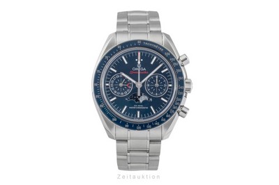Omega Speedmaster Mondphase Chronograph Co-Axial 304.33.44.52.03.001 B&P  [26019