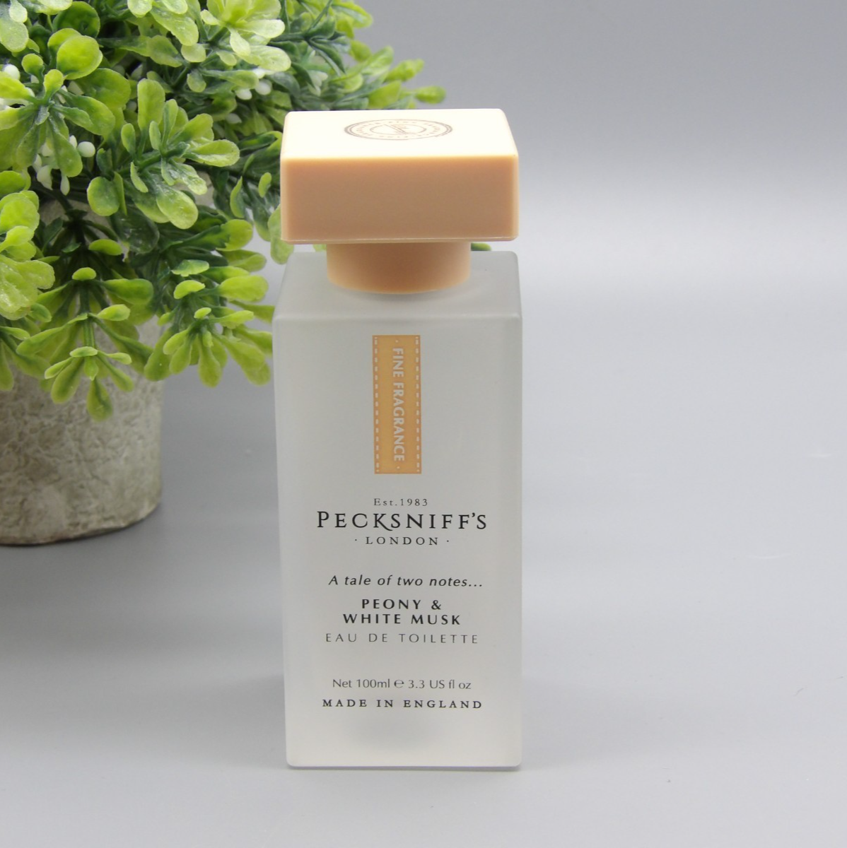 Pecksniff's London Peony & White Musk Eau De Toilette Spray 3.3 oz