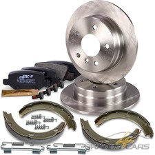 ATEC 2x BREMSSCHEIBE+BREMSBELÄGE+FESTSTELLBREMSE HI FÜR MERCEDES A-KLASSE W168 ATEC 2x BREMSSCHEIBE+BREMSBELÄGE+FESTSTELLBREMSE HI FÜR MERCEDES A-KLASSE W168