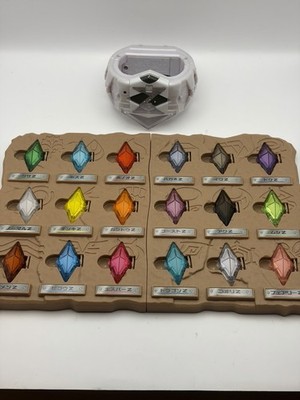 トイリング Pokemon Z Ring & Z Crystal All 18 set Opened 2016 Vintage Toy