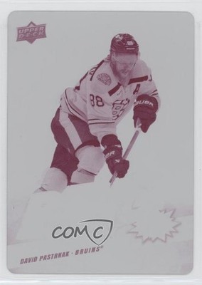 2024 Series 2 Bang For Your Puck Printing Plate Magenta 1/1 David Pastrnak 1m83