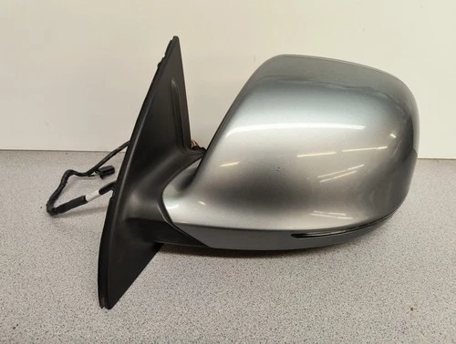2007-2009 Audi Q7 LH Left Driver Door Mirror W/ Additional Lighting Opt Gray Q4