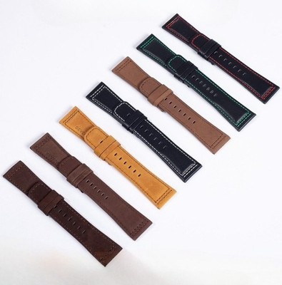 For Sevenfriday Men's Genuine Leather Watch Band Rugged Cowhide Strap 28mm