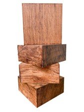 Figured Bubinga Bowl Blank - 6" x 6" x 2-7/8" WE1333