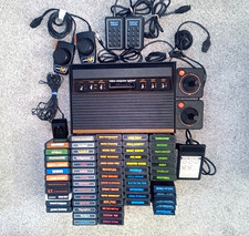 Atari 2600 6 Switch Console Set With 62 Games...