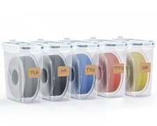 Filament Storage Box - 5 Pack Filament Container for 3D Printing Sealing and Pro