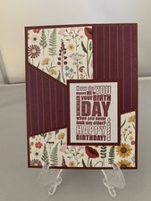 Stampin Up Card Kit Set Of 4 "Happy Birthday" cards 2a