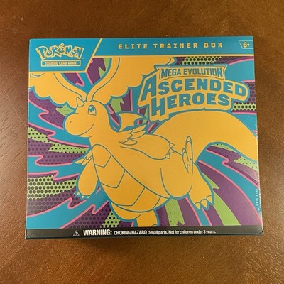 Ascended Heroes Elite Trainer Box Sealed ETB Pokemon Tear In Seal
