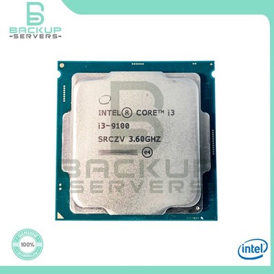 SRCZV Intel Core i3-9100 Quad-Core 3.60GHz FCLGA1151 6MB 65W Desktop Processor