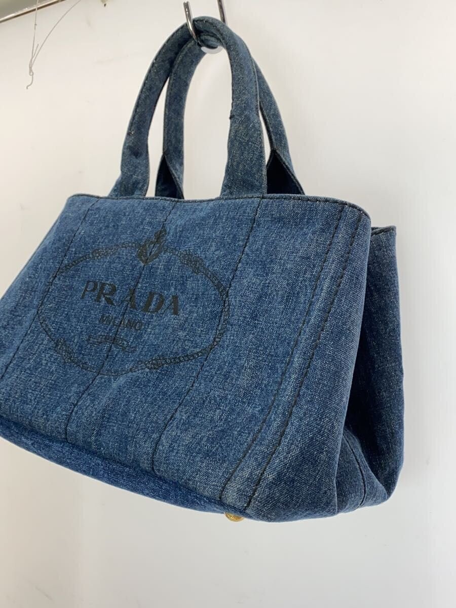 PRADA Tote Bag Denim IDG thumbnail 2