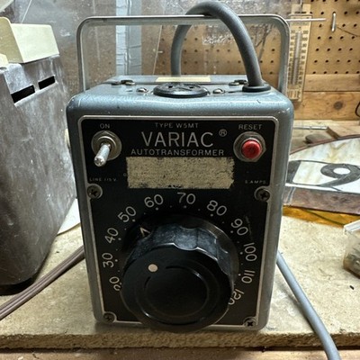 General Radio Variac W5MT3 Autotransformer 0-140V 5A Variable AC Power