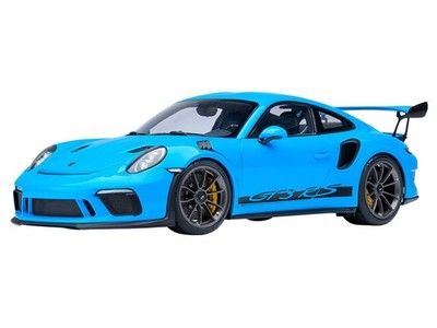 PORSCHE 911 (991.2) GT3 RS RIVIERA BLUE 1/18 MODEL CAR BY AUTOART 78182
