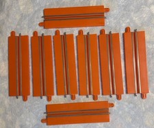 8 Hot Wheels Zero Gravity Slot Car Set Replacement T Straight Track Single