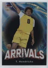 2023-24 Topps Finest Arrivals Black Refractor 18/25 Taylor Hendricks #A-12 1b30