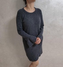 Women Banana Republic Dress Grey Nylon 34 / XS /