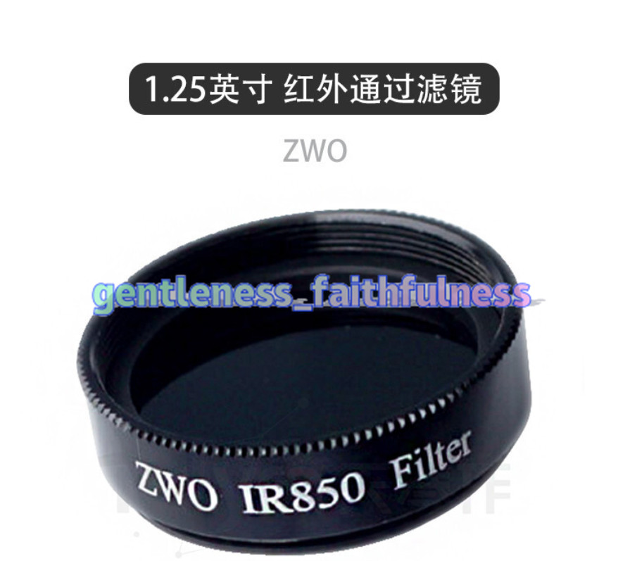 1pc new for  ZWO 1.25 inch IR850nm infrared pass filter
