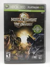 Xbox 360 2008 - Mortal Kombat vs. DC Universe (Platinum) w/ Box & Manual (Works)