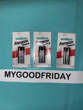 LOT of 6 2-Pack Each-Energizer E96BP-2 1.5v Alkaline Battery AAAA Exp:12/28