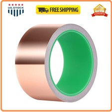 Kirecoo 2' x 33FT Copper Foil Tape with Conductive Adhesive