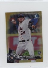 2017 Bowman Chrome Minis Base Rookies Gold Refractor 27/50 Joe Musgrove #92 1m01