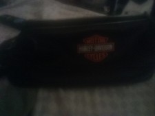 Harley Davidson Leather Tote And Belt Buckle