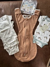 Swaddle Designs Swaddle Sack 0-3 Mos Kyte Baby Bodysuit Adorable Newborn Outfit