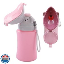 GoToSeeU Kids Portable Travel Urinal 500ml for Toddler Boys Girls Pee Trainin