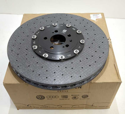 NEW OEM GENUINE LAMBORGHINI URUS AUDI RS Q8 FRONT RH CCB ROTOR 18